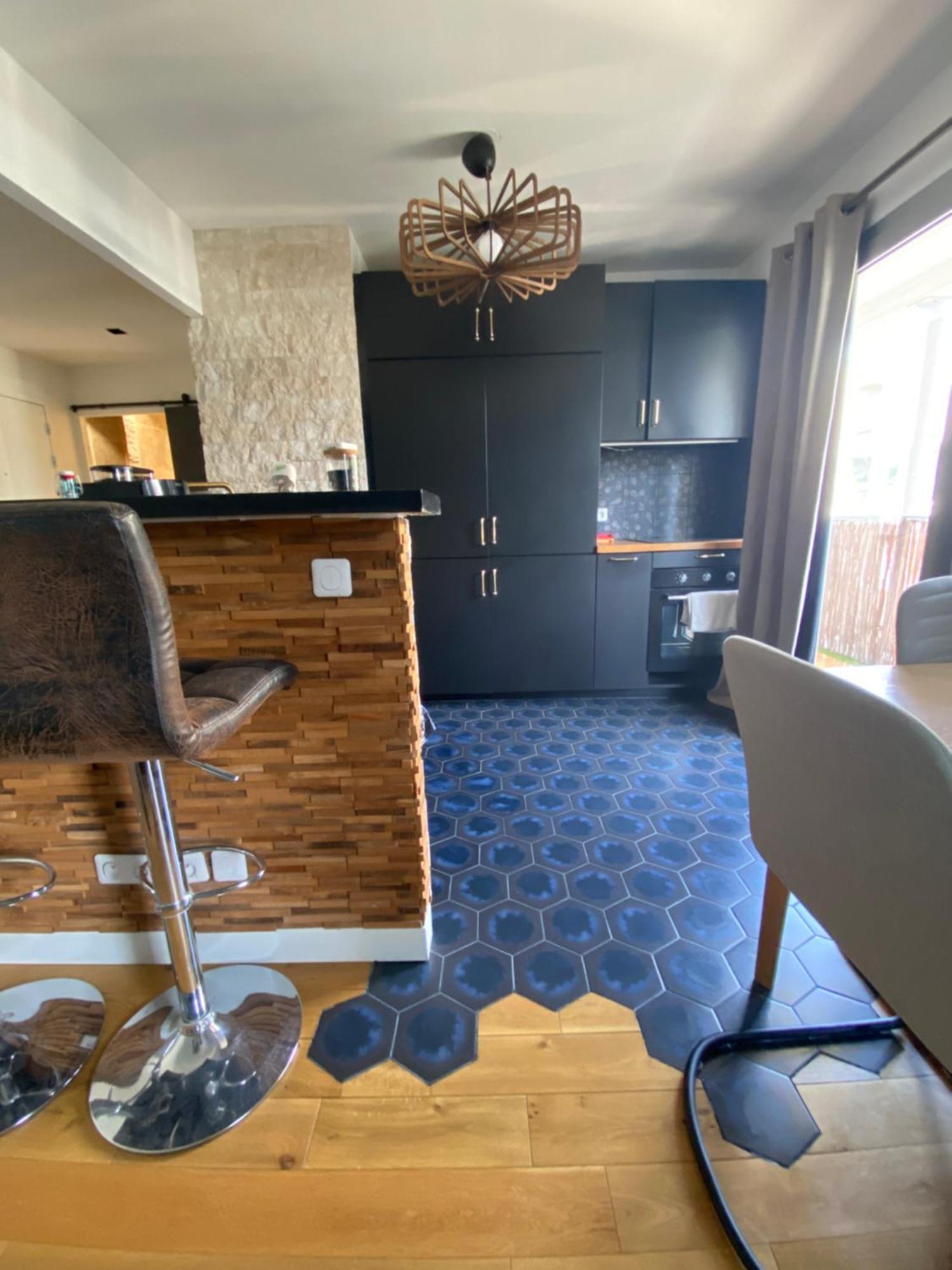Appartement Cocooning, Design, Confort & Balcon Saint-Denis  Exteriör bild